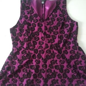 Torrid sleeveless Peplum Top size 3